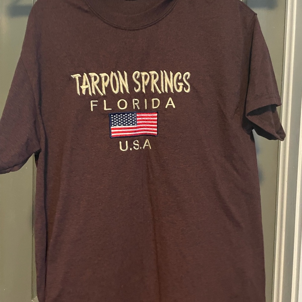 Brown Tarpon Springs Florida T-Shirt